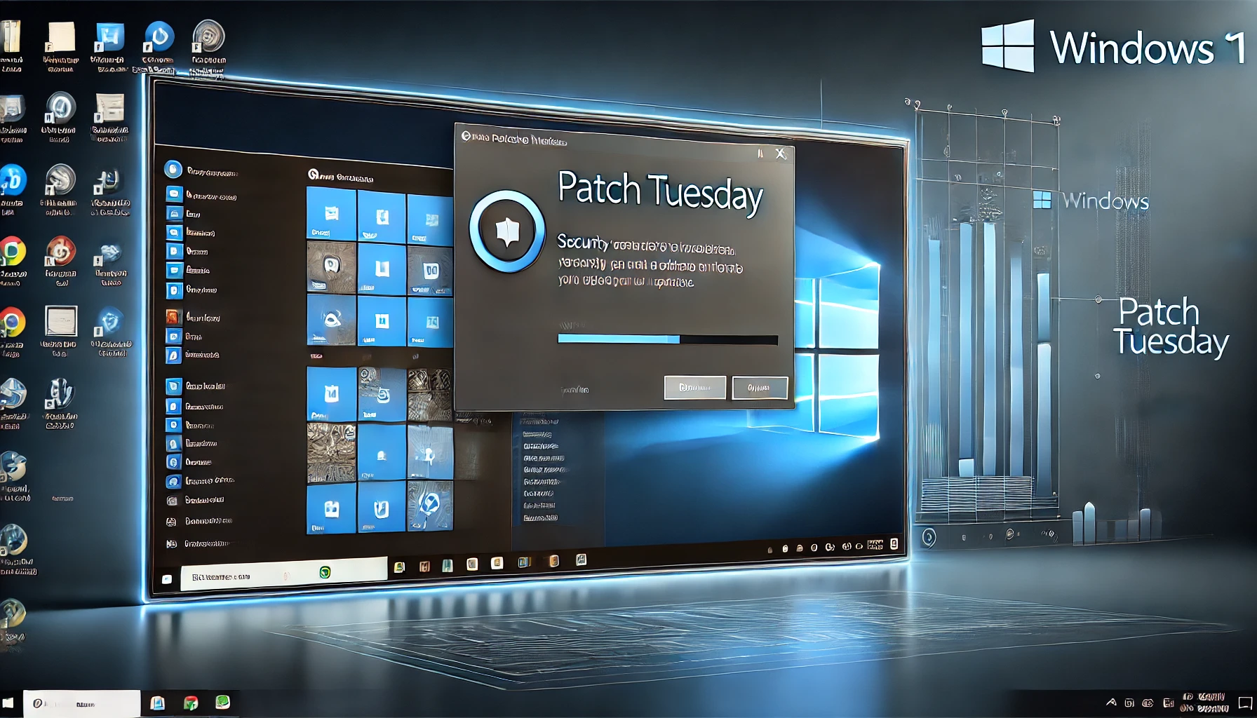 Screenshot of Windows 11 update screen showing August 2024 Patch Tuesday update details.