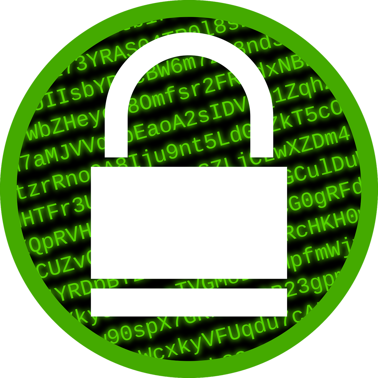 Free computer encrypt encryption vector